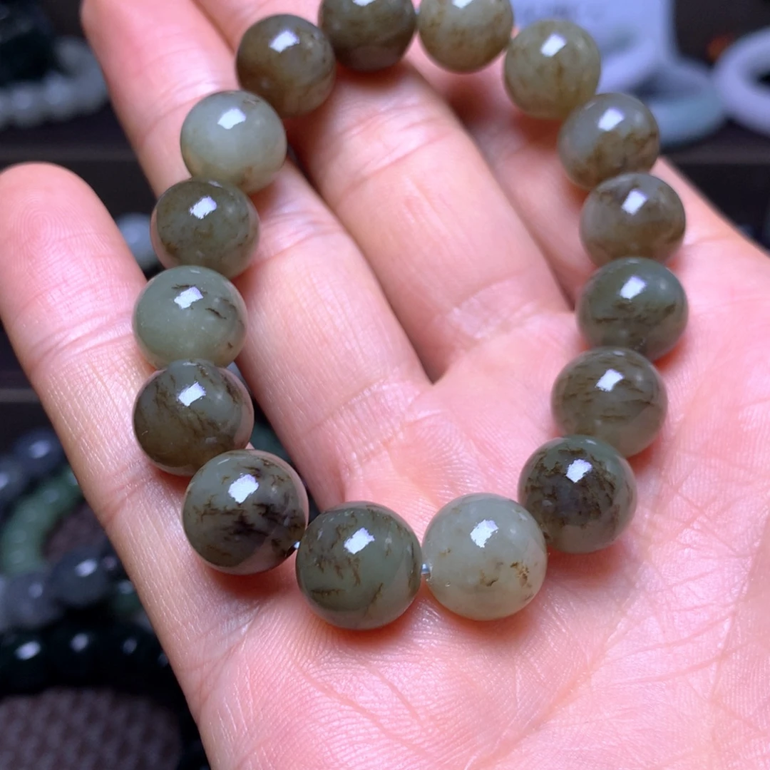 和田玉未镶嵌手串