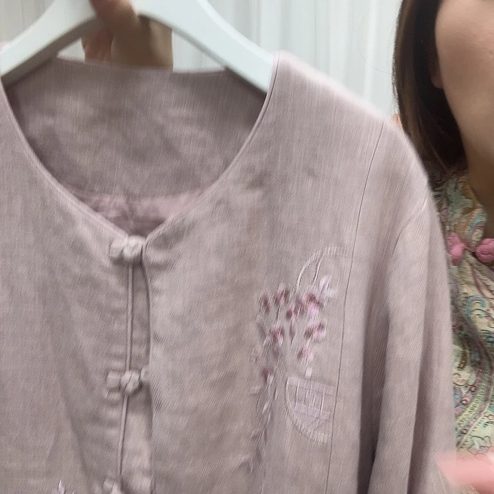 8933紫色炫织梦外套