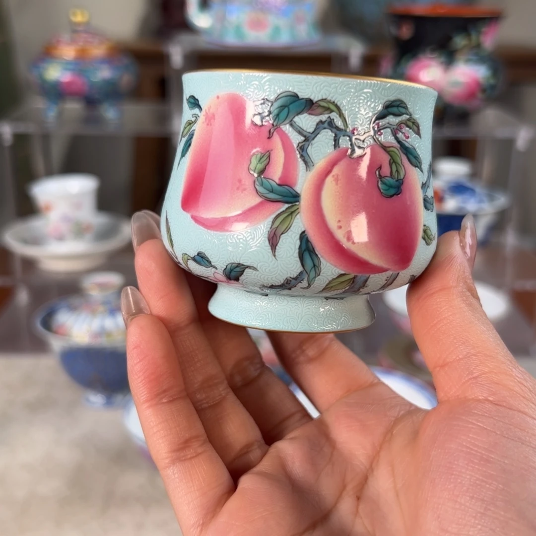 纯手工手绘 高端茶器