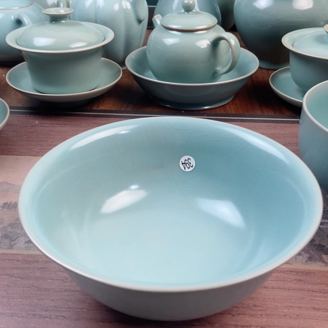 摆件瓷原产地原矿汝瓷～茶器