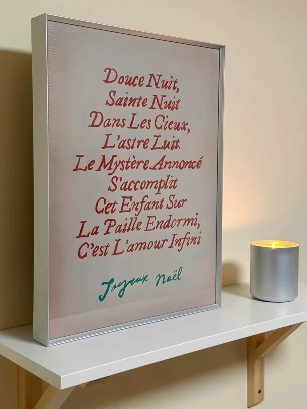 法式复古红色爱心装饰画浪漫情人节卧室挂墙画