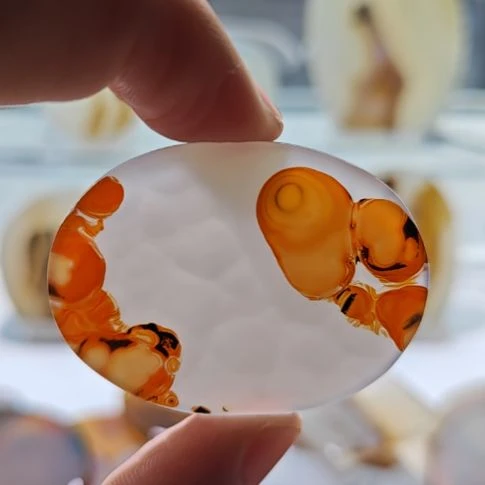 玛瑙/玉髓未镶嵌吊坠(不含链)84号