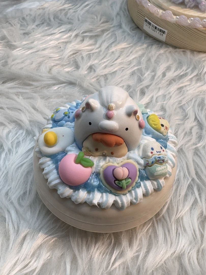 手工奶油胶diy小梳子手作