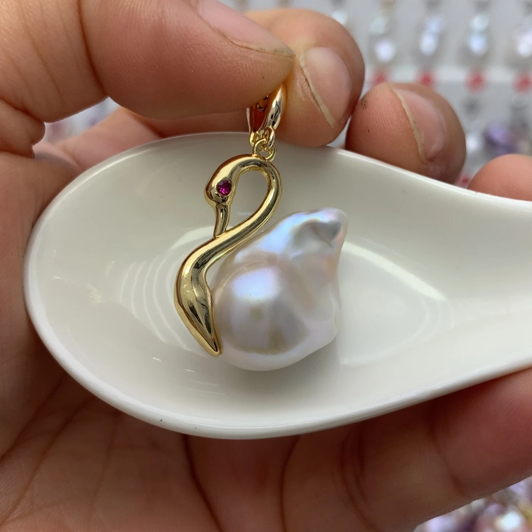 未镶嵌淡水珍珠其他巴***。