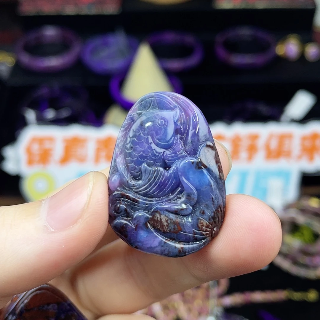苏纪石（舒俱来）颈饰未镶嵌