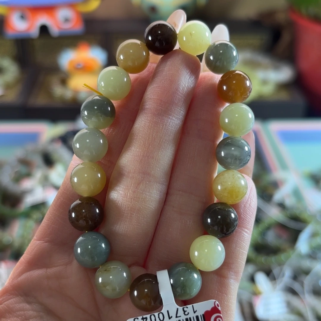 和田玉未镶嵌手串283