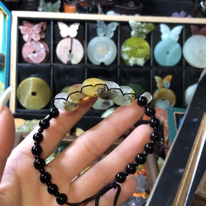 未镶嵌岫玉岫玉手链
