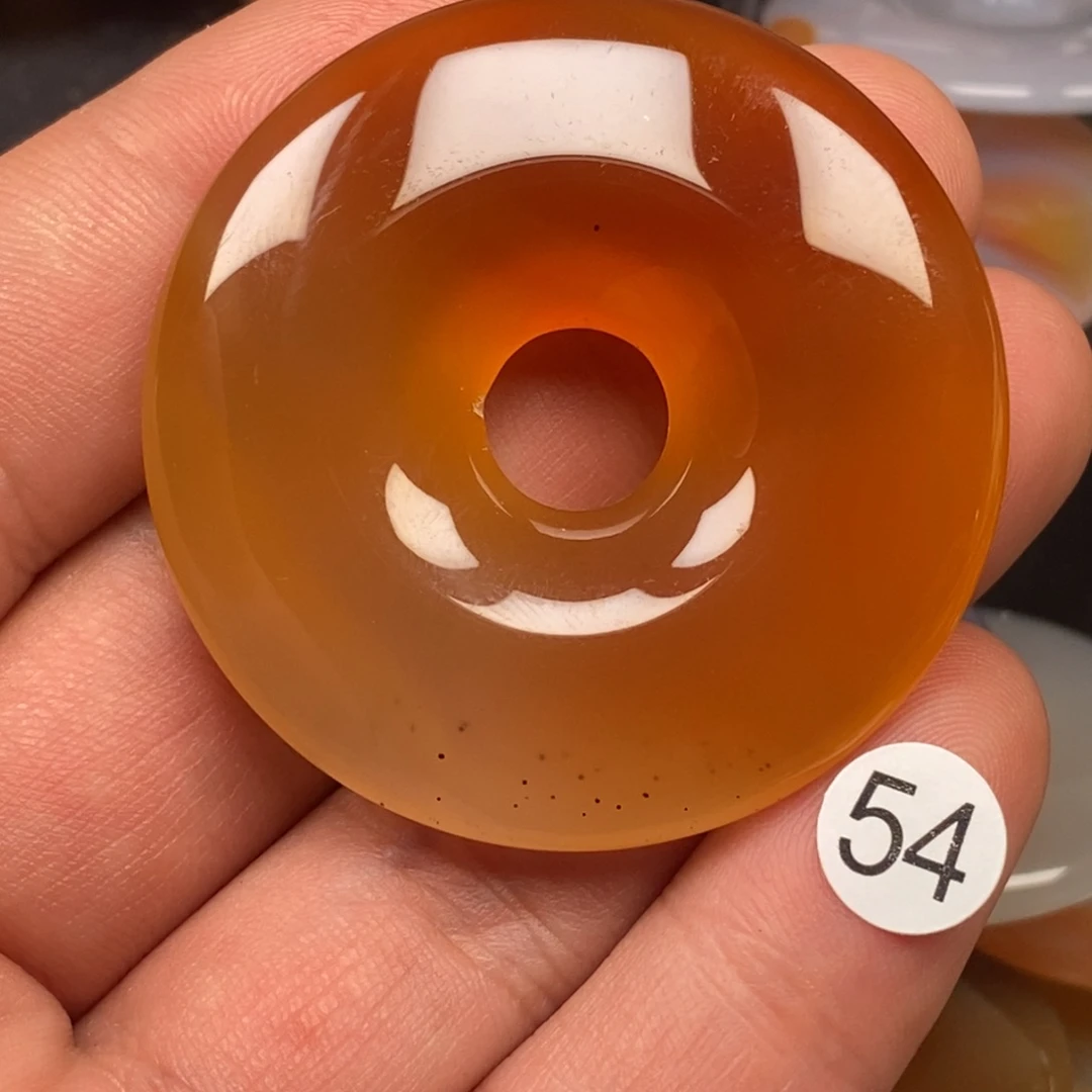 碧***天玛瑙/玉髓未镶嵌颈饰挂件