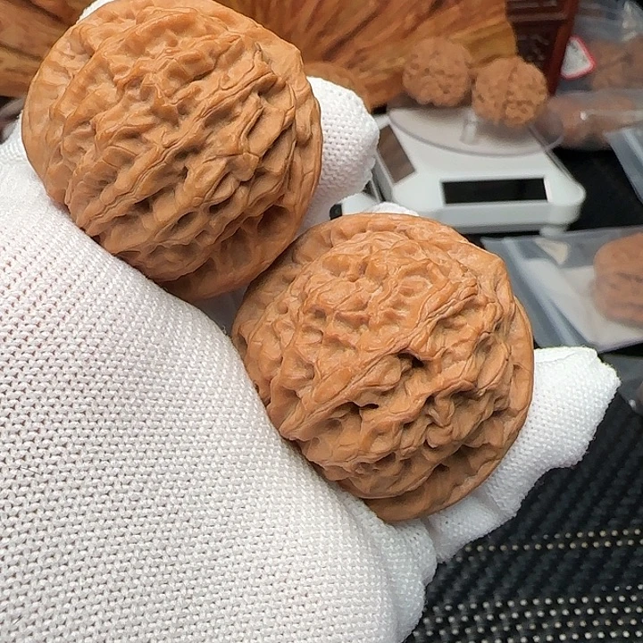 吊坠文玩核桃全品龙脉43尺48克