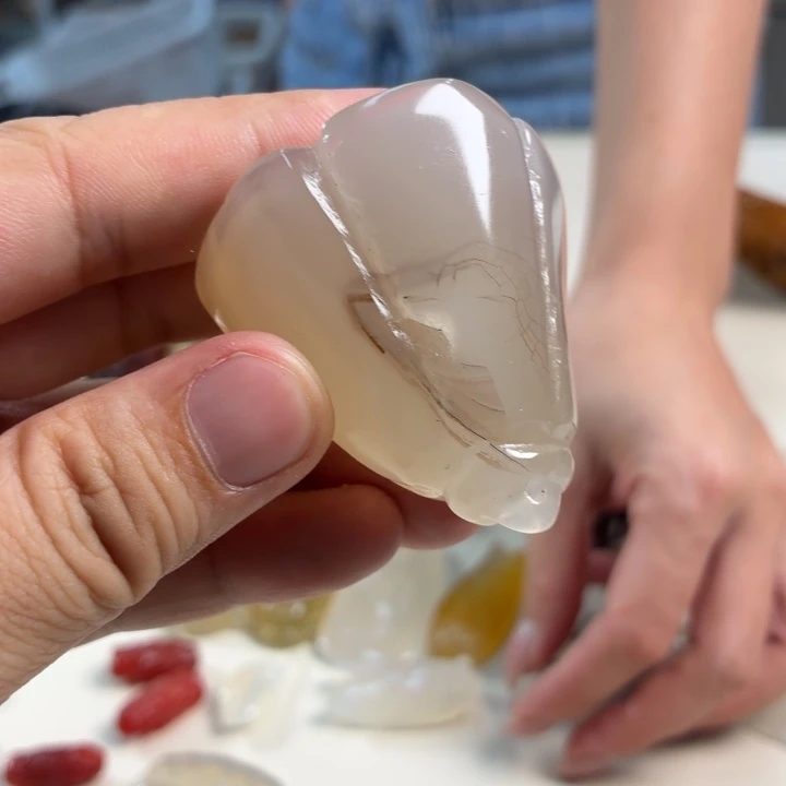 玛瑙/玉髓吊坠(不含链)未镶嵌