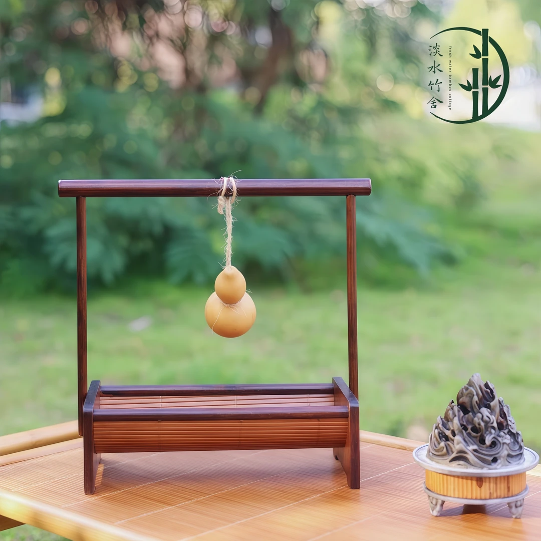 福禄手提葫芦中式陶瓷干果盒干果篮茶点瓜子点心小提篮围炉煮茶