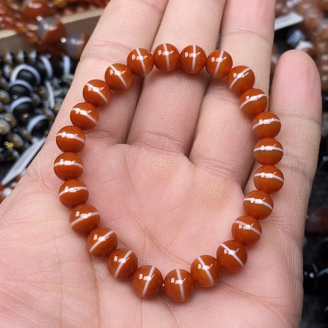 玛瑙/玉髓未镶嵌手链