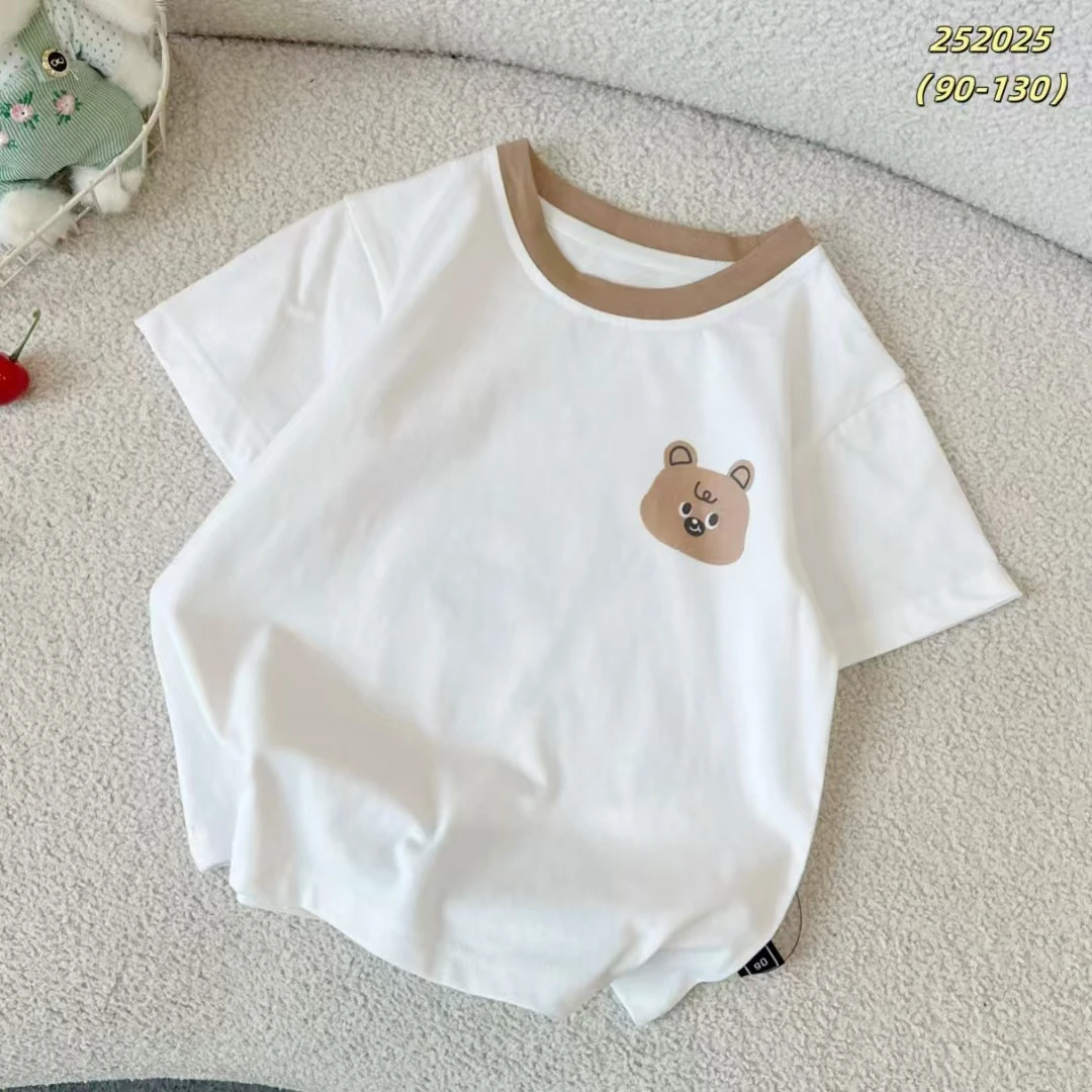 252025#儿童卡通印花T袖