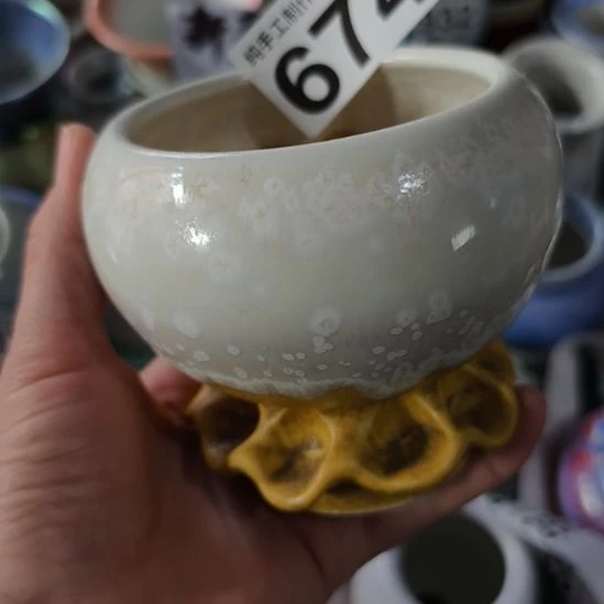 景德镇手工高温陶瓷：内7.5口高9