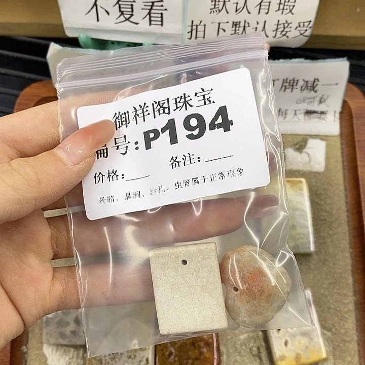硅化珊瑚（珊瑚玉）未镶嵌颈饰腿***九