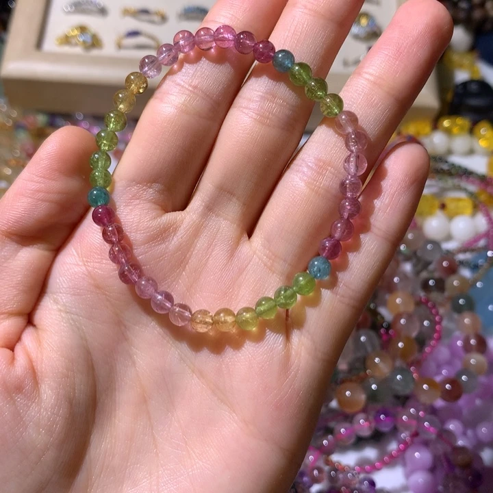 手串未镶嵌碧玺不返运费