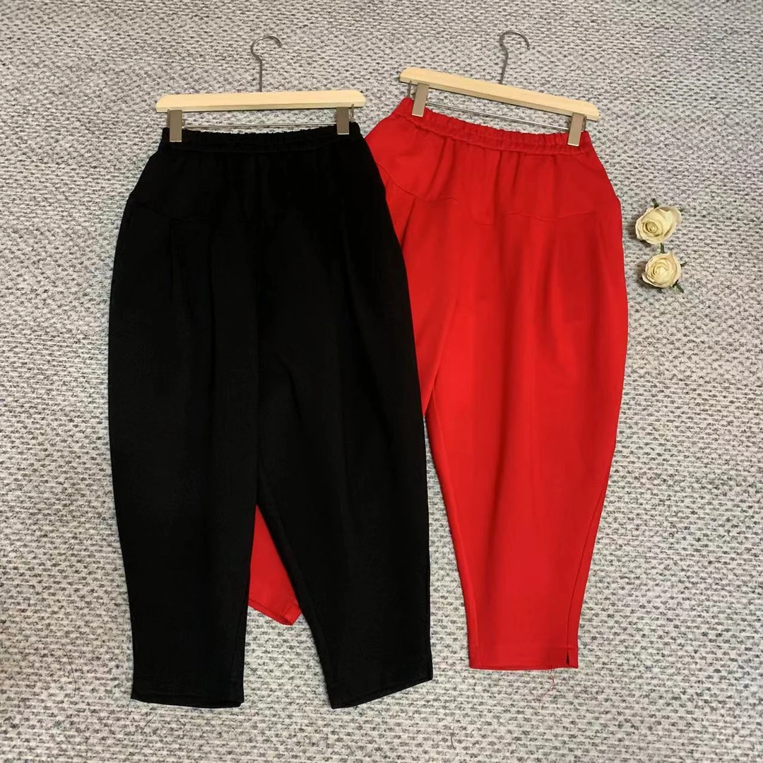 8831#爆款网红时尚休闲格伦裤