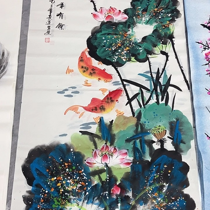 小周画廊的直播间