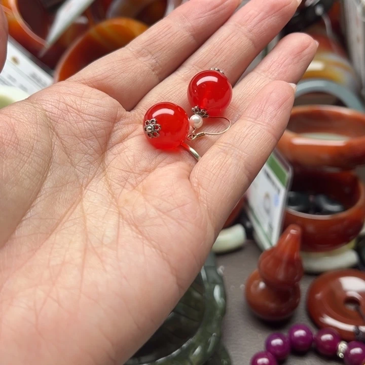 玛瑙/玉髓戒指未镶嵌