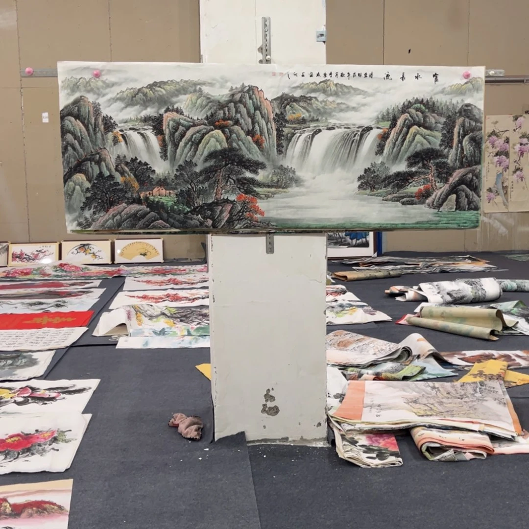 国画处理作品看好再拍哦