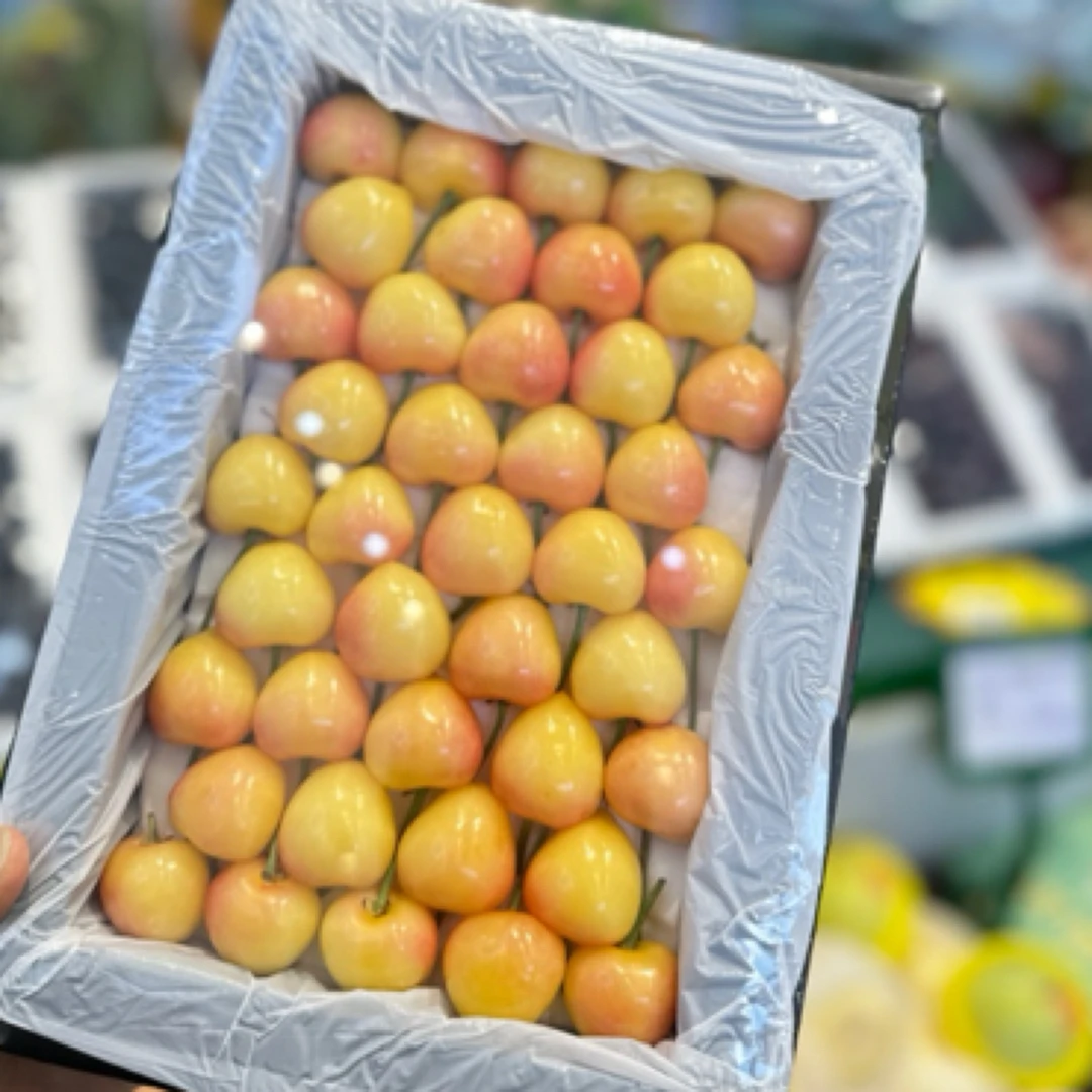 黄樱桃一箱大果3J800g雷尼尔