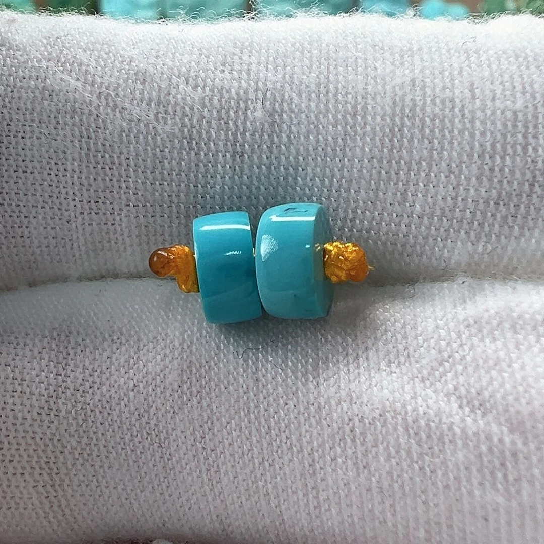 未镶嵌绿松石隔片6.5x3.3mm
