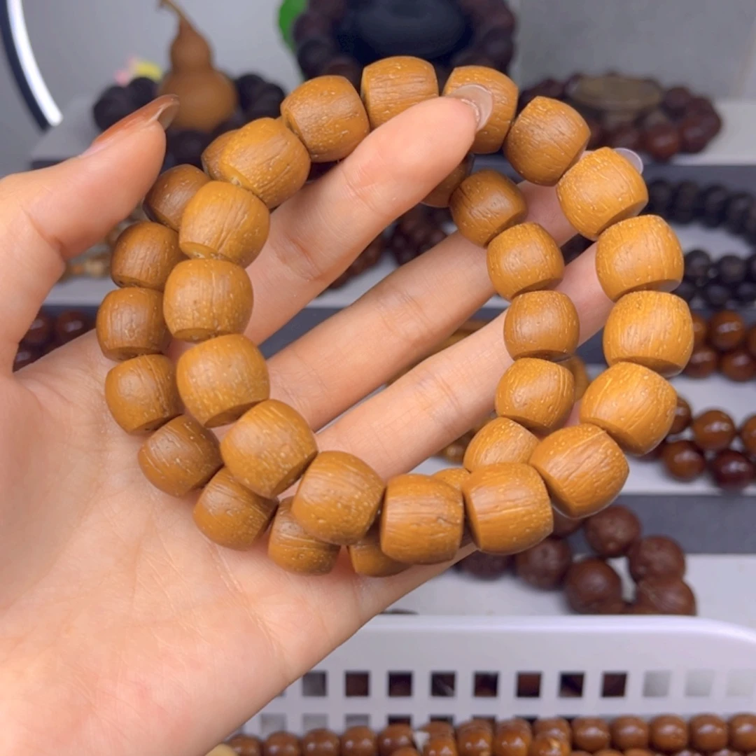 手串紫金鼠原皮直切半实心黄金甲