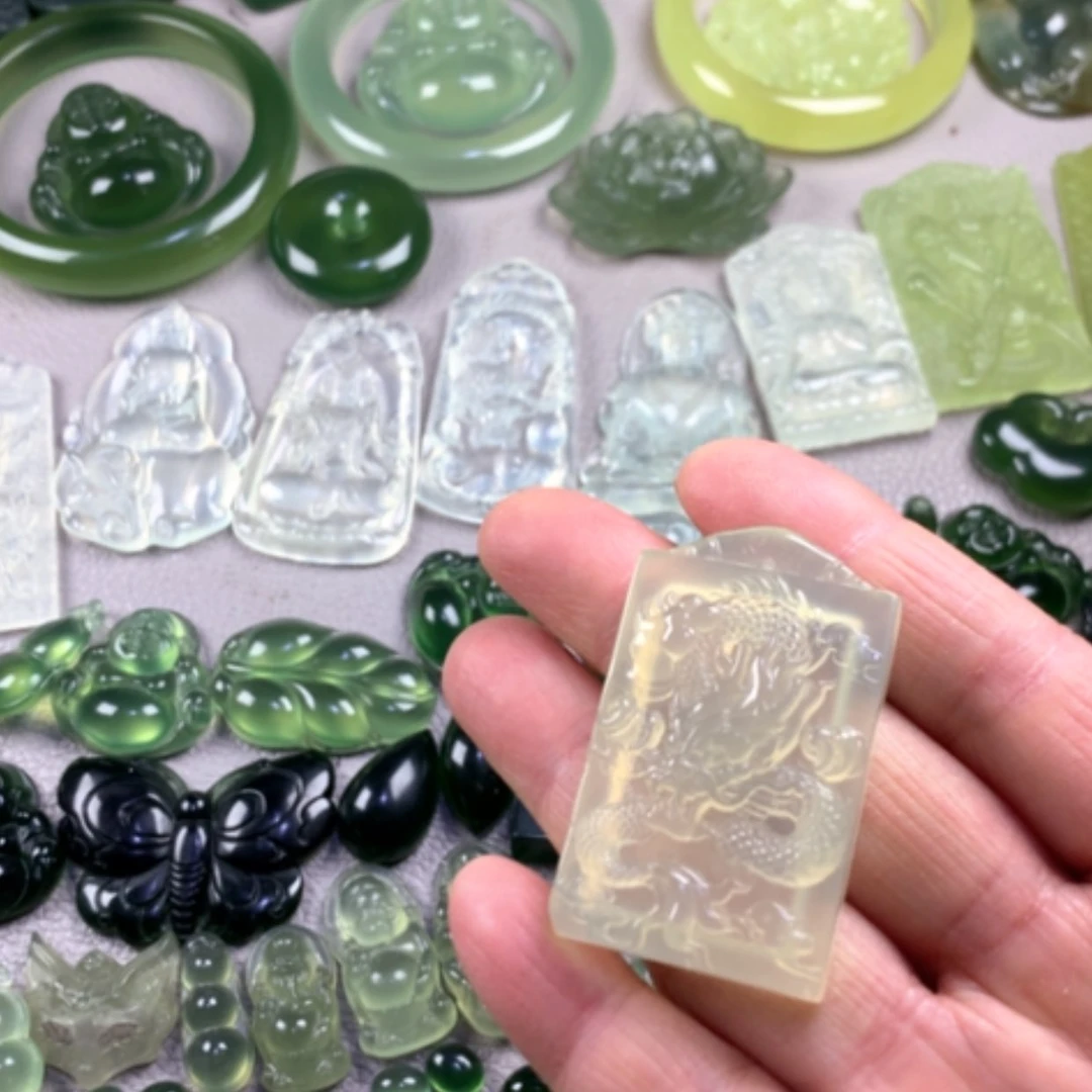 【闪购商品】蛇纹石玉岫玉未镶嵌