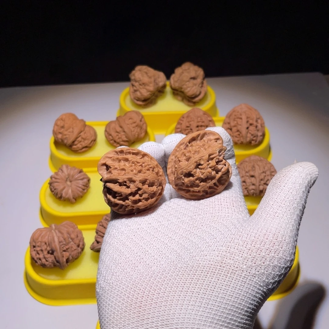 吊坠文玩核桃苹果园天残脚核桃尺寸43