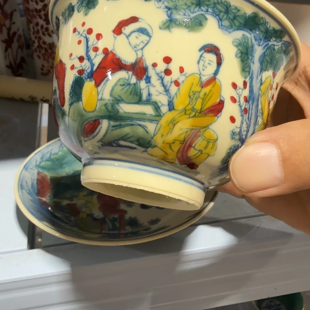 瓷片摆件等方式在不同部位上都