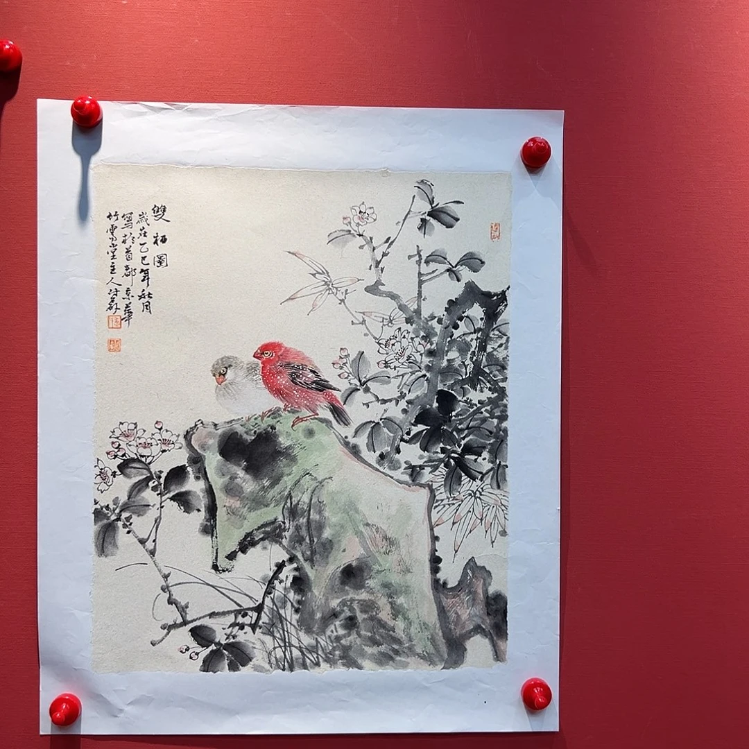 国画卢付垒国画作品