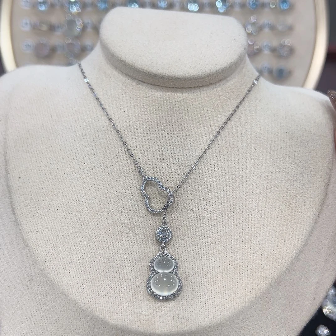 蛇纹石玉银S925镶嵌戒指