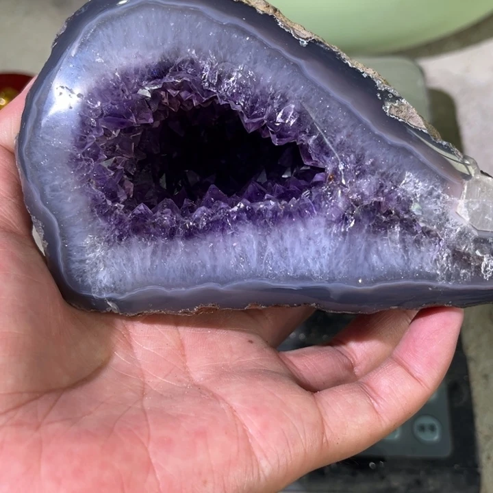 善***缘未镶嵌紫晶大型摆件（非配饰）