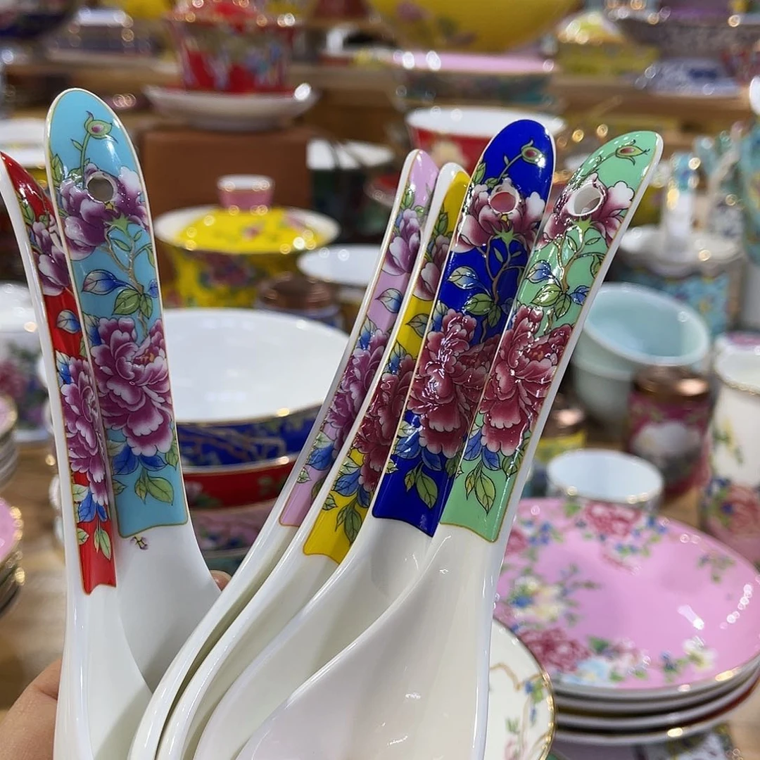 珐琅景德镇陶瓷瓷碗