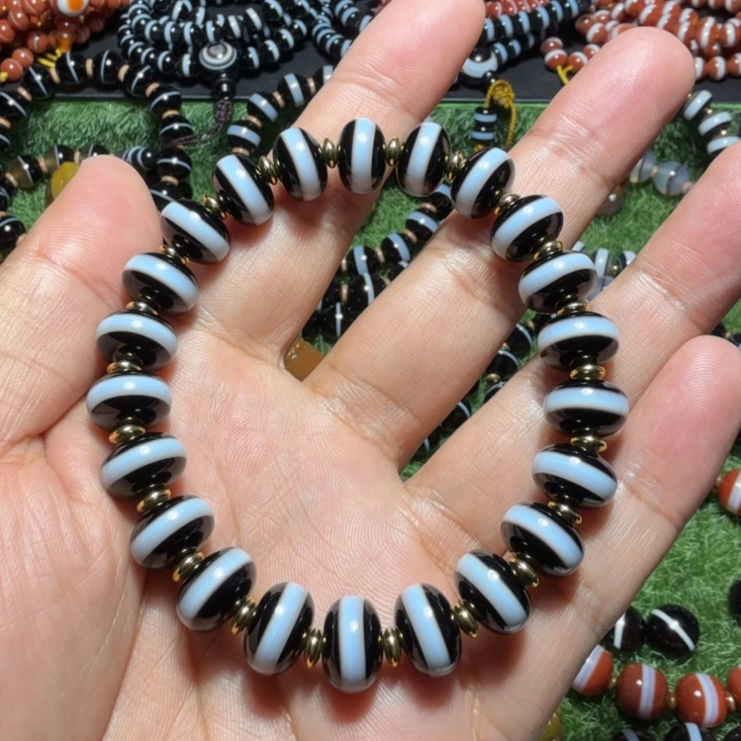 不***心玛瑙/玉髓未镶嵌一线药师11.5