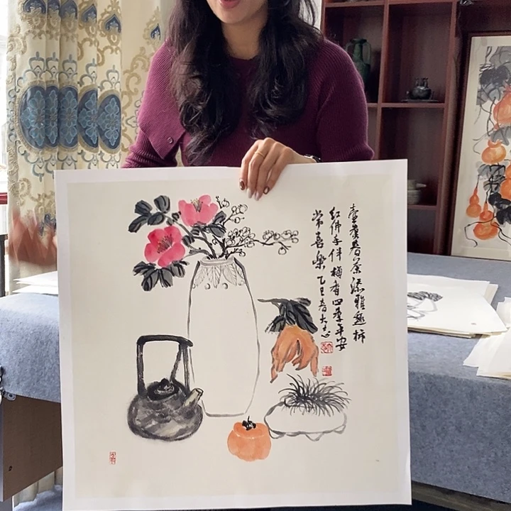 国画纯手绘国画写意作品