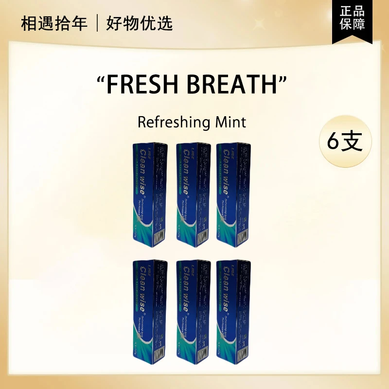 25032609B 清爽薄荷清新口气牙膏150克