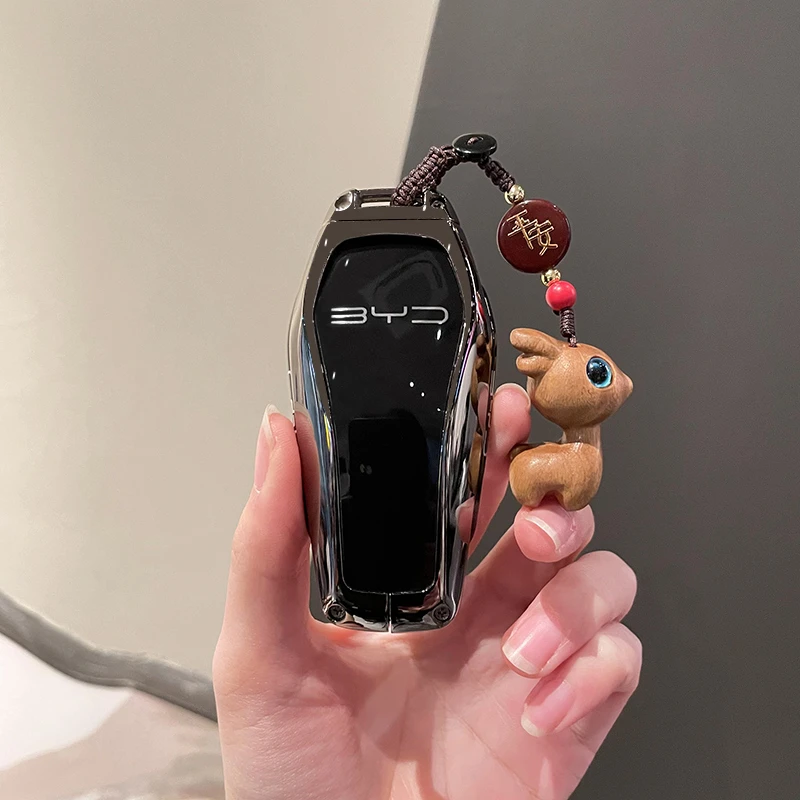 比亚迪海鸥钥匙套2025款海豚秦l宋pro元plus海豹06gt07汉唐车壳扣