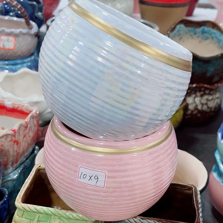 多肉陶瓷花盆满10元包邮