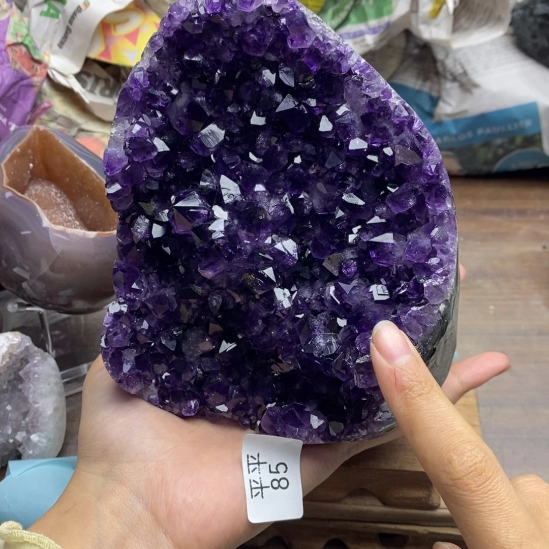 未镶嵌珠宝半成品紫晶