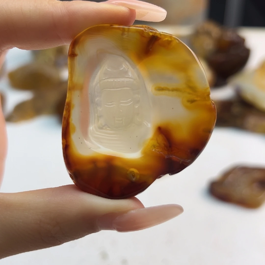 玛瑙/玉髓未镶嵌颈饰
