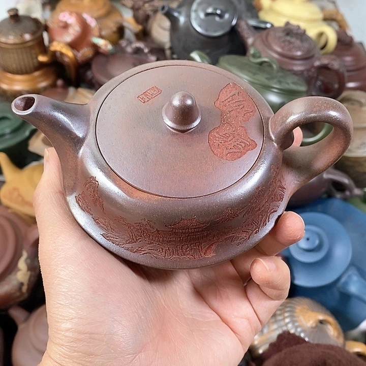 茶壶紫砂微瑕微瑕
