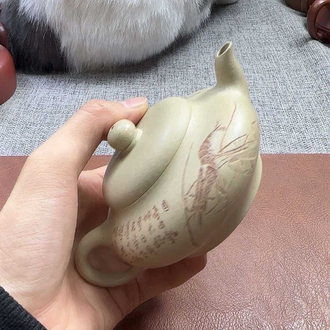 紫砂茶壶民间手艺人全手工制作