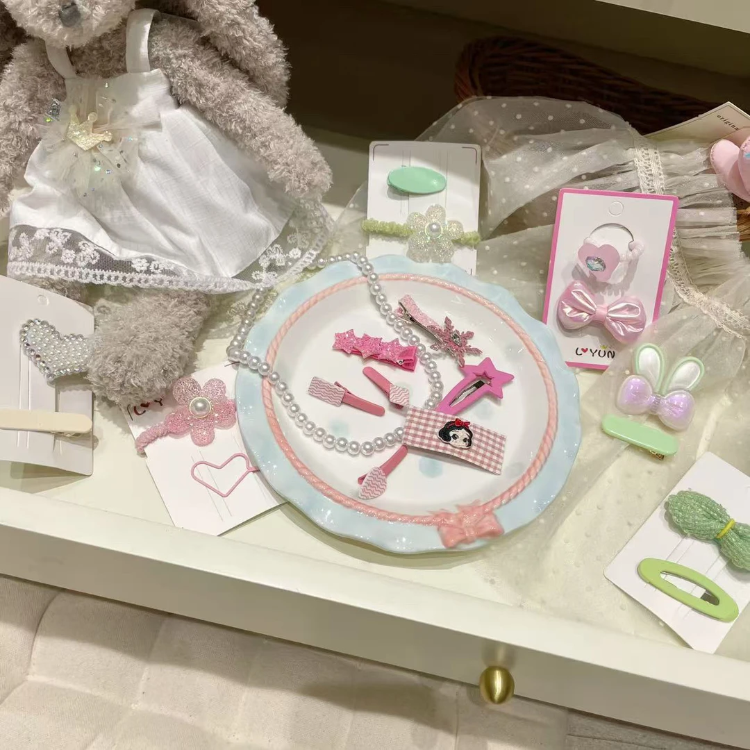 兔兔童品专拍链接备注编码扣号下单（no退换）韩版夏季发夹夏款