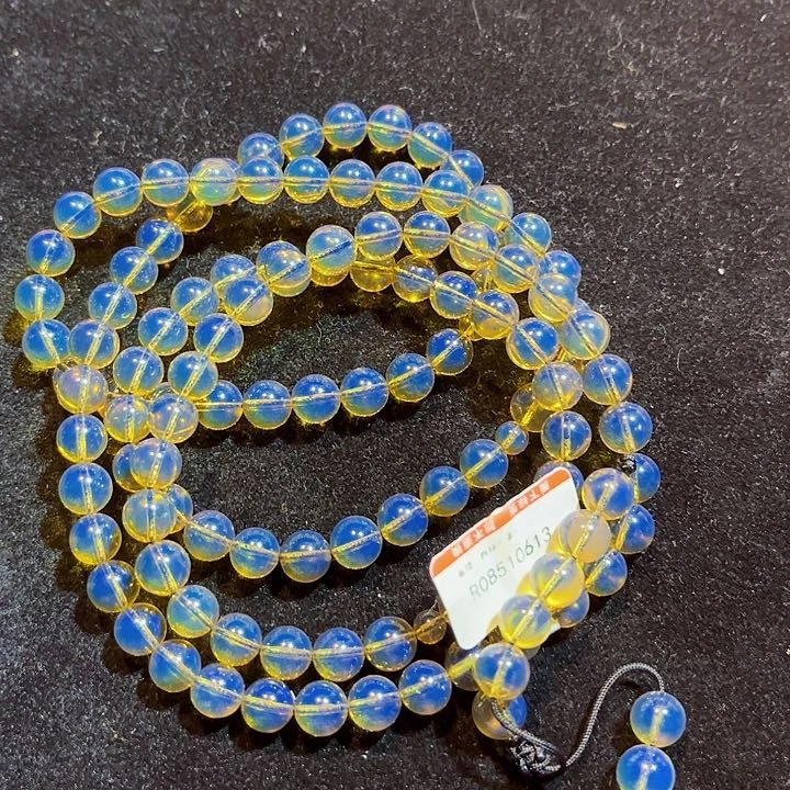 未镶嵌蓝珀珠宝奇石7
