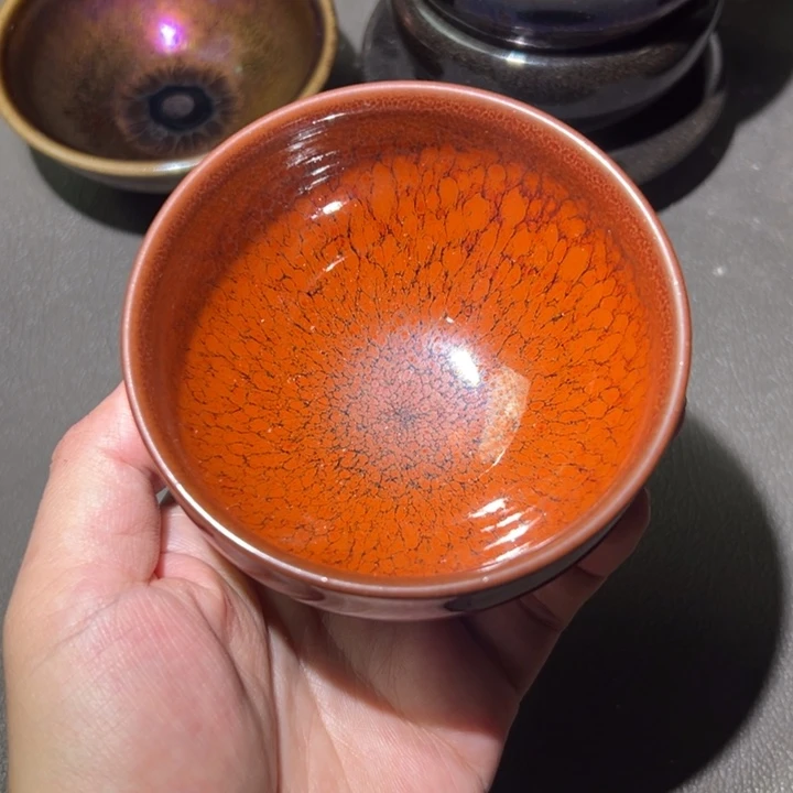 茶盏这个时候才开始准备了