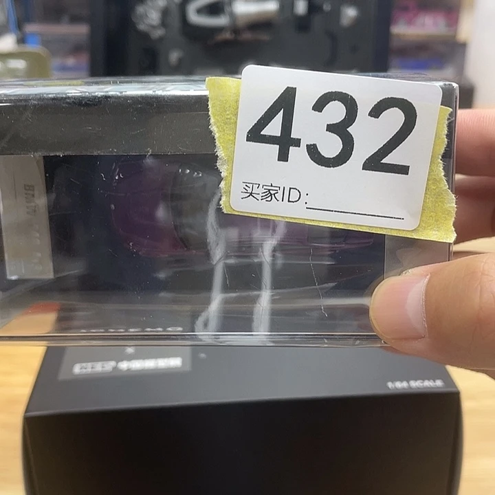 编号432合金车模模型