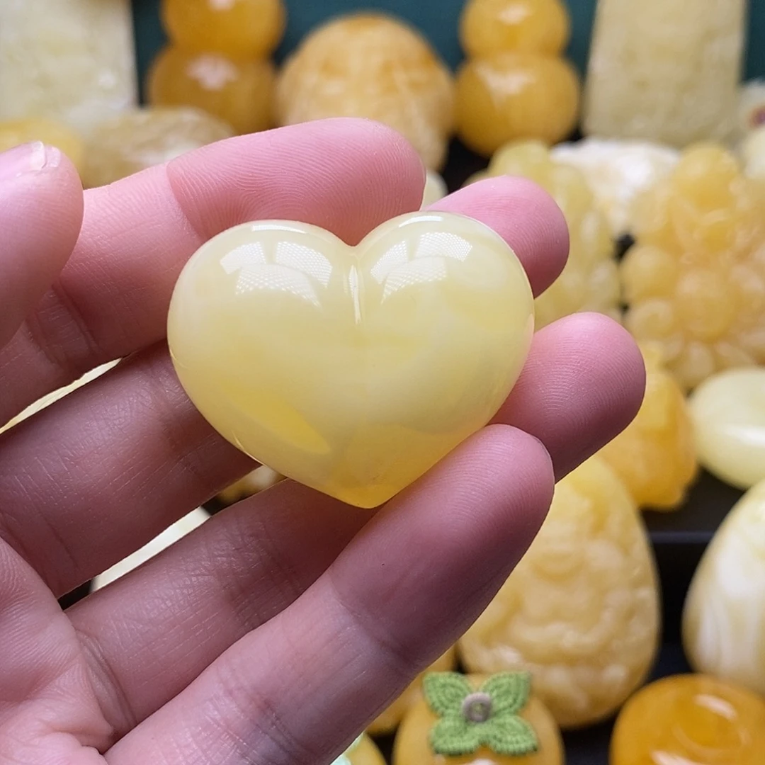 琥珀颈饰未镶嵌琥珀蜜蜡吊坠