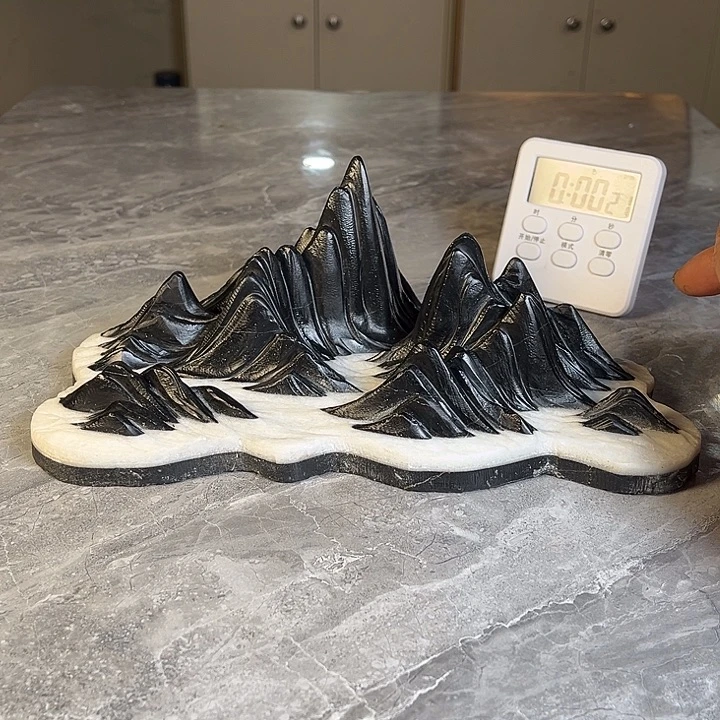 绝***弃奇石茶宠鱼缸文房摆件