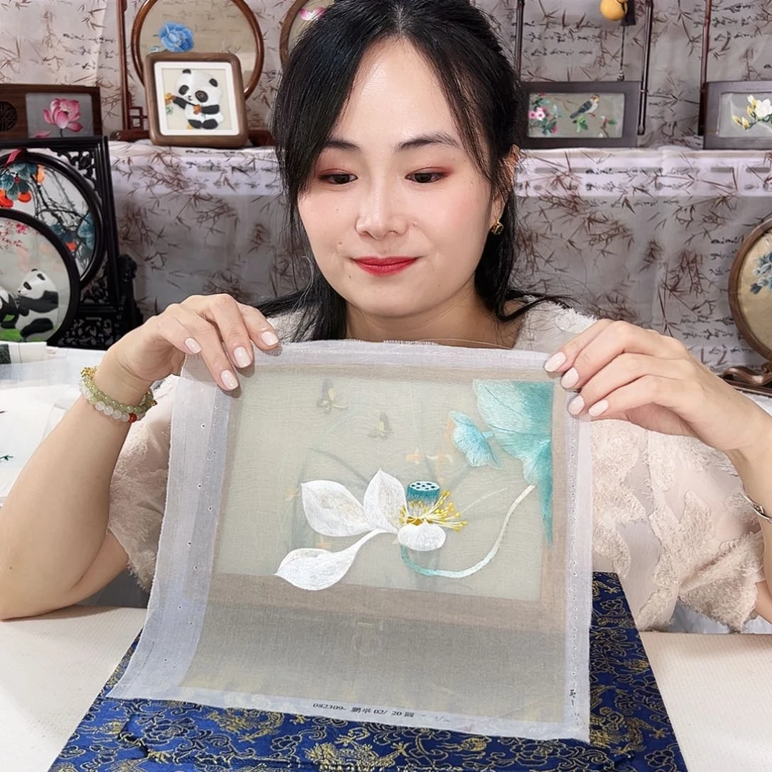织绣苏绣精工首饰盒